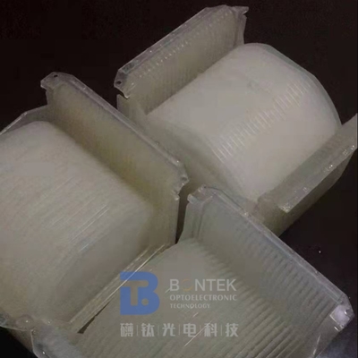 ویفر 6 اینچی 0.5 میلی متری LiNbO3 لیتیوم نیوبات 64Y 128Y برای دستگاه SAW