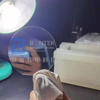 Dia 6'' 8'' Lithium Niobate Wafer Otical Grade 350um 500um
