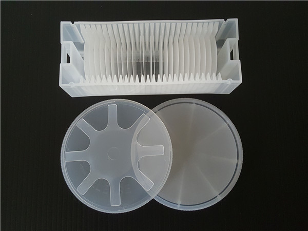 3 اینچ و 4 اینچ تک کریستال کوارتز وافر برای فرآیند تولید دستگاه های SAW و MEMS